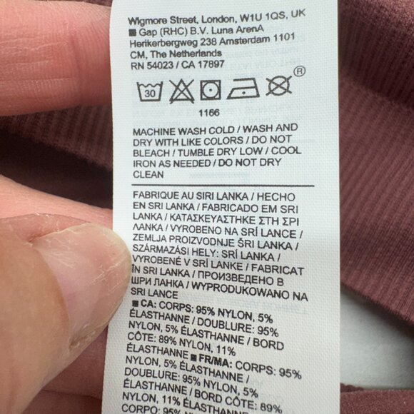 NWOT Athleta Aurora Scoop Bra A-C in Tawny Rose - Picture 7 of 7